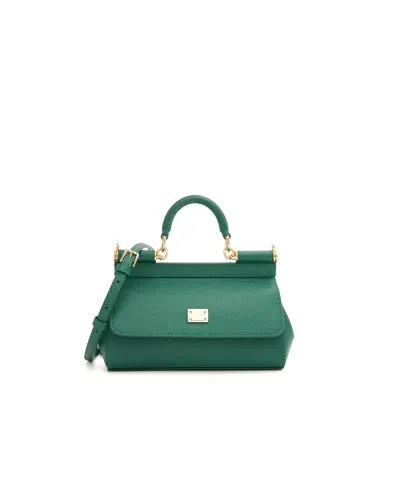 Dolce&Gabbana Сумка Sicily Small из телячьей кожи - Артикул: BB7116-B1001