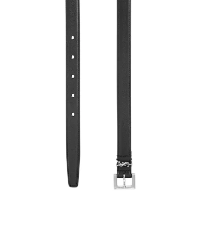 Saint Laurent Шкіряний ремінь - Артикул: 554465-BOO0E