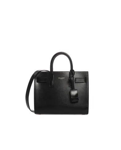 Saint Laurent Шкіряна сумка Sac De Jour Nano - Артикул: 392035-02G9W