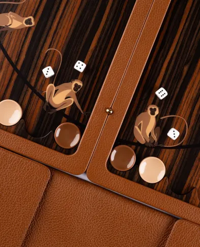 Zali Нарды Monkey Mascot Yana Unripe Brown - Артикул: Zl0007