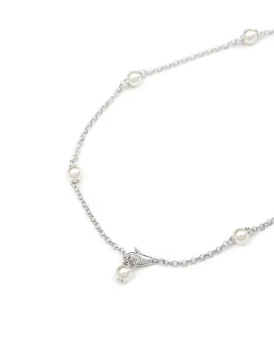 Valentino Подвеска VLogo с жемчугом и кристаллами Swarovski - Артикул: 9W2J0BH0WKD