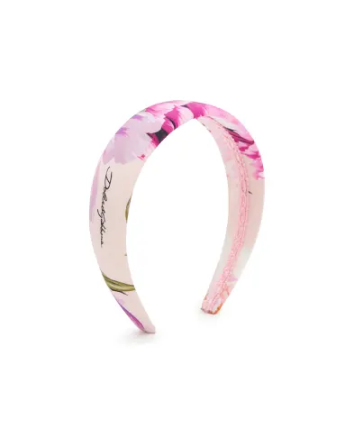Dolce&Gabbana Детский обруч в цветочный принт - Артикул: LB3L54-G7QZX