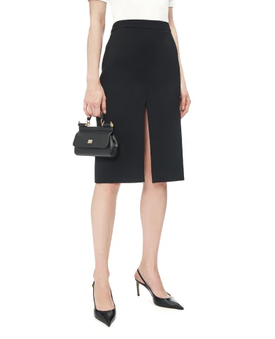 Dolce&Gabbana Юбка из шерсти - Артикул: F4CU2T-FU2L8