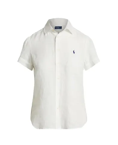 Polo Ralph Lauren Лляна сорочка з коротким рукавом - Артикул: 211973366505