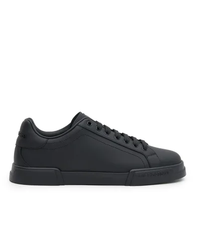 Dolce&Gabbana Кеди Portofino зі шкіри - Артикул: CS2332-A1065