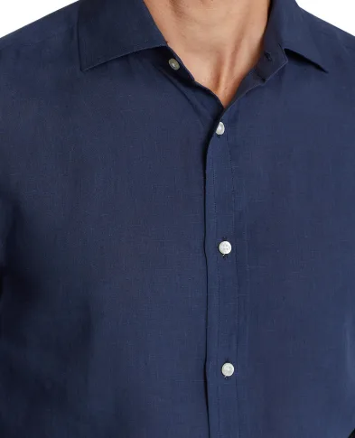 Ralph Lauren Purple Label Льняная рубашка - Артикул: 790587253007