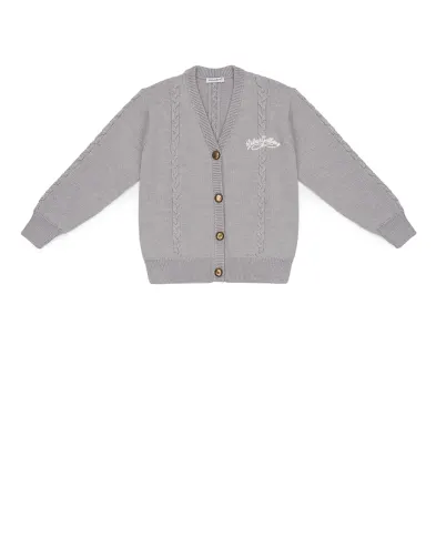Dolce&Gabbana Дитячий кардиган із вовни - Артикул: L5KWNB-JDVGX-B