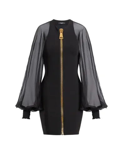 Balmain Сукня міні - Артикул: HF1R9461MI60