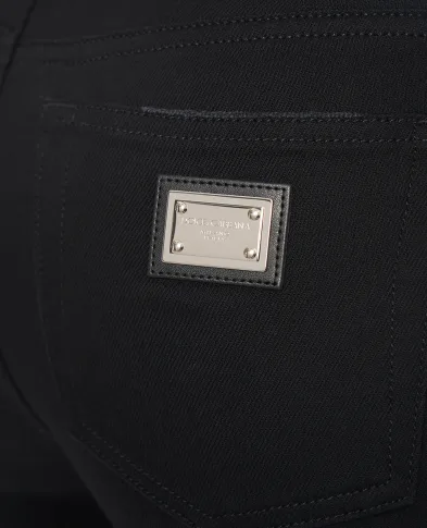 Dolce&Gabbana Джинси з логотипом - Артикул: FTC67D-G8MC2