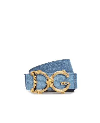 Dolce&Gabbana Джинсовий ремінь - Артикул: BE1517-AO621