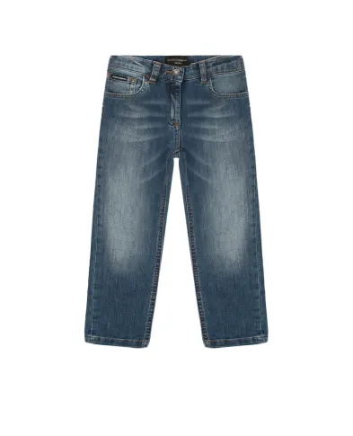 Dolce&Gabbana Детские джинсы - Артикул: L51F53-LD719-B