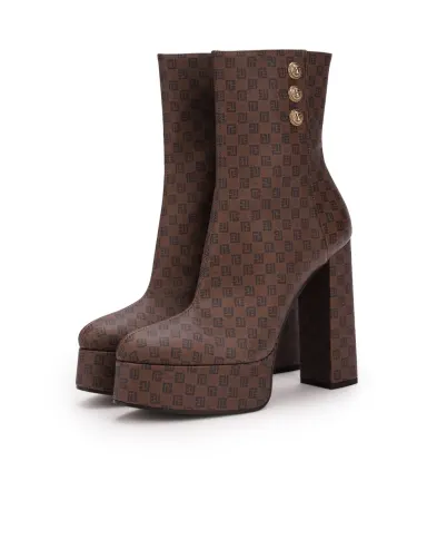 Balmain Ботильйони Ankle Boot Brune - Артикул: BN0TE910TMOG