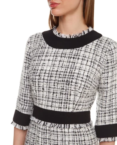 Dolce&Gabbana Твідова сукня - Артикул: F6J0KT-FMMFT