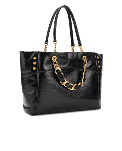 Balmain Шкіряна сумка 1945 Soft Cabas - Артикул: DN1FF827LETF