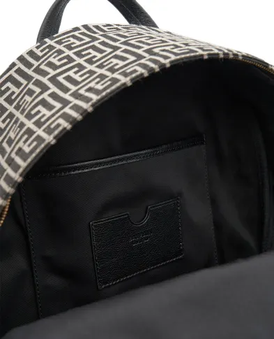 Balmain Рюкзак Pulse с монограммой и жаккардовым узором - Артикул: GM1GE276TJOL