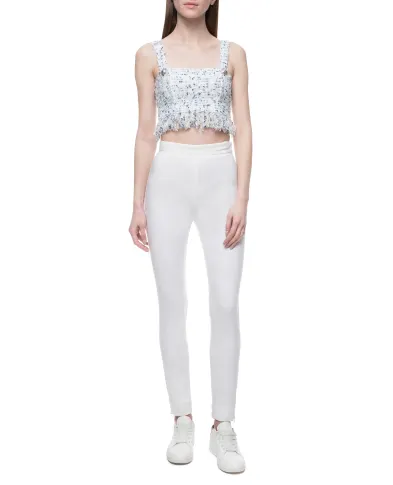 Balmain Твідовий топ - Артикул: SF20036K498