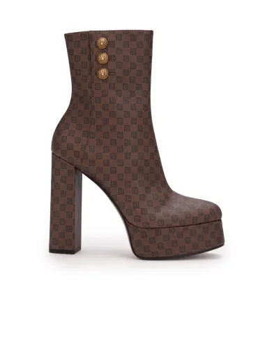 Balmain Ботильйони Ankle Boot Brune - Артикул: BN0TE910TMOG