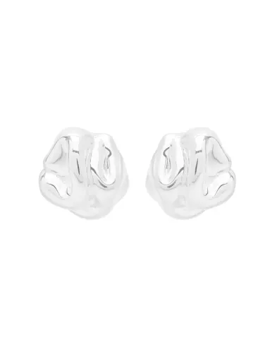Completedworks Серьги из переработанного серебра - Артикул: R2212-silver