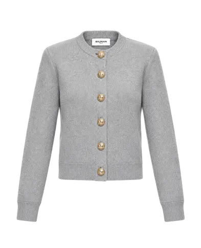 Balmain Кардиган из шерсти и кашемира - Артикул: CA0000000013