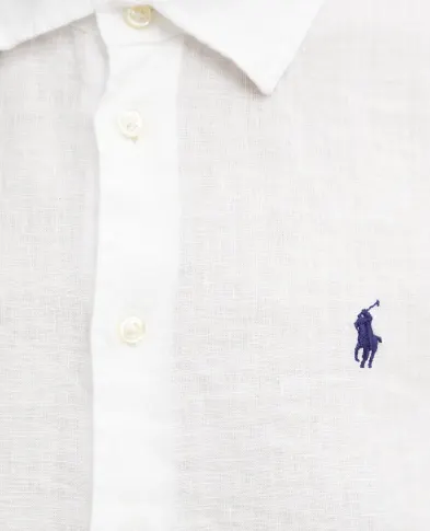 Polo Ralph Lauren Лляна сорочка з коротким рукавом - Артикул: 211973366505
