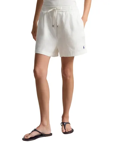 Polo Ralph Lauren Льняные шорты на завязках - Артикул: 211A12950002