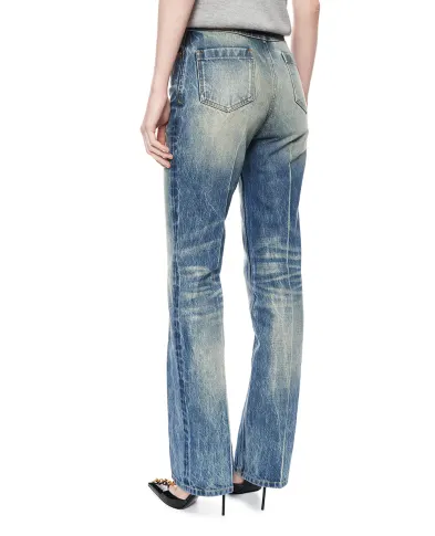 Balmain Джинси з ефектом вицвітання - Артикул: GF1MI070DG10