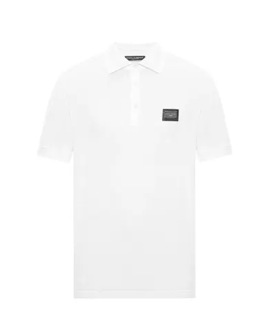Dolce&Gabbana Поло с логотипом - Артикул: G8PL4T-G7P1D