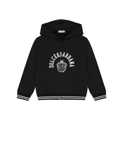 Dolce&Gabbana Детская толстовка с капюшоном (костюм) - Артикул: L1JWIT-G7PTH