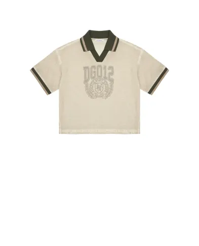 Dolce&Gabbana Детская поло-рубашка - Артикул: L4JTJO-G7PRM-B