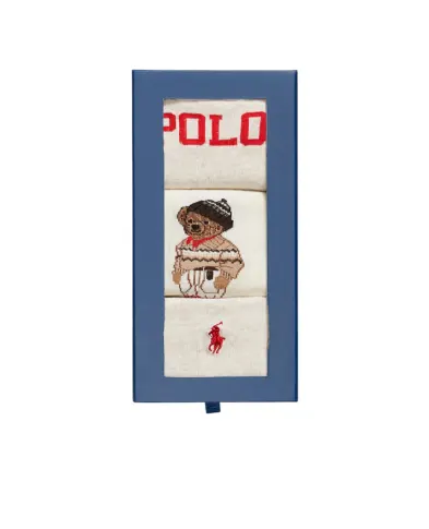 Polo Ralph Lauren Носки Polo Bear (3 пары) - Артикул: 455982964001