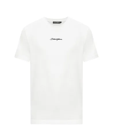 Dolce&Gabbana Футболка с логотипом - Артикул: G8RN8Z-G7NUB