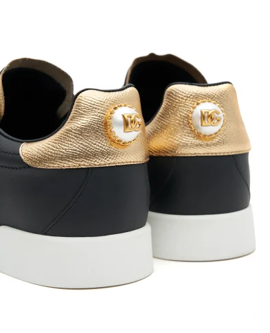 Dolce&Gabbana Кеди Portofino зі шкіри - Артикул: CK2329-AN298