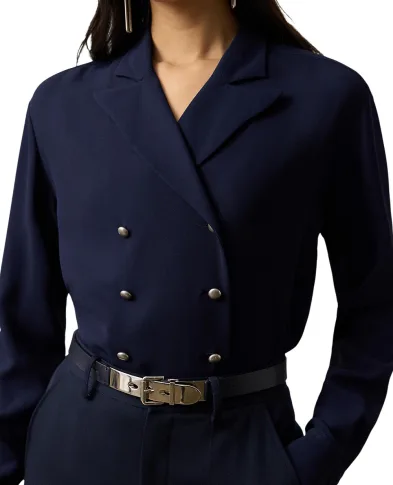Ralph Lauren Collection Рубашка Terrel из шелка - Артикул: 290P10027001