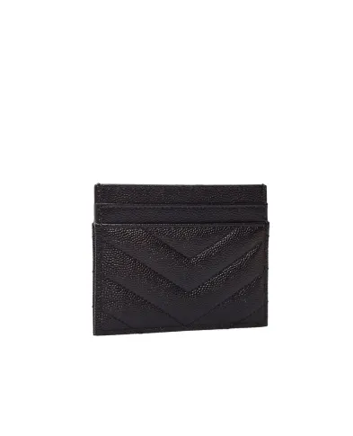 Saint Laurent Шкіряна візитниця - Артикул: 423291-BOW01
