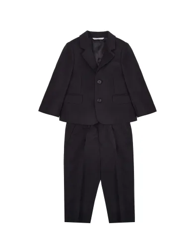 Dolce&Gabbana Дитячий вовняний костюм (піджак, штани) - Артикул: L11U52-FUBBG