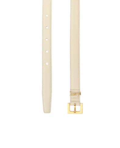 Saint Laurent Шкіряний ремінь Monogram narrow - Артикул: 554465-BOO0W