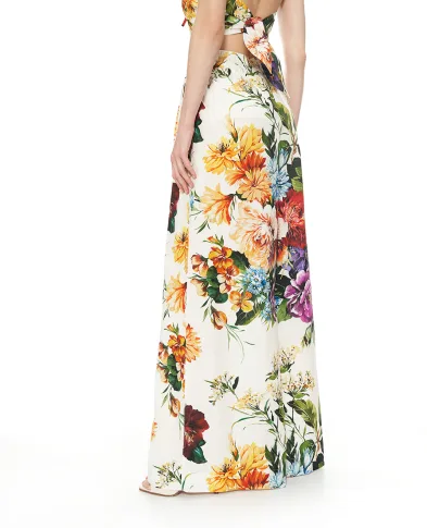 Dolce&Gabbana Брюки с цветочным принтом - Артикул: FTDCOT-HS5TR