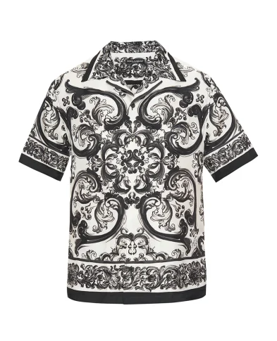Dolce&Gabbana Рубашка Hawaii из шелка - Артикул: G5JH9T-HI1S6