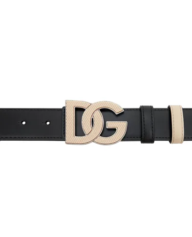Dolce&Gabbana Ремень двусторонний из кожи - Артикул: BC4966-AZ345