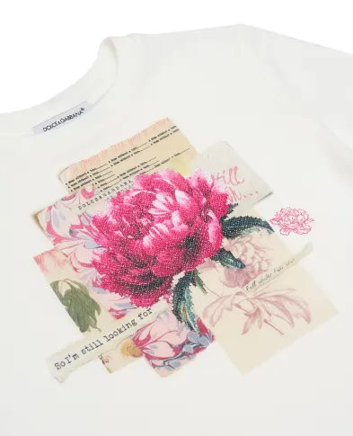Dolce&Gabbana Детская футболка - Артикул: L5JTNK-G7QUT-S
