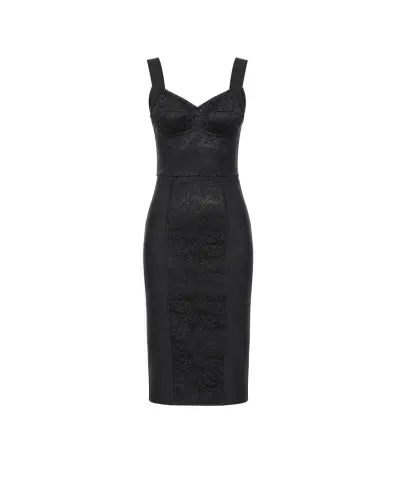 Dolce&Gabbana Сукня-футляр з еластичної тканини та мережива - Артикул: F63G9T-GDCLQ