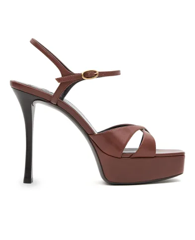 Saint Laurent Шкіряні босоніжки Debbie - Артикул: 825303-AACSQ