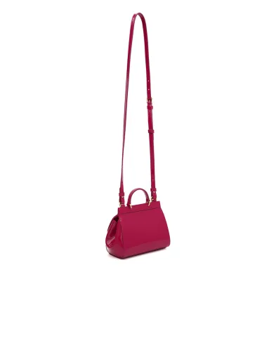 Dolce&Gabbana Дитяча сумка Sicily Mini з лакованої шкіри - Артикул: EB0003-A1067