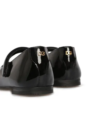 Dolce&Gabbana Дитячі лакові балетки - Артикул: D10699-A1328-M-