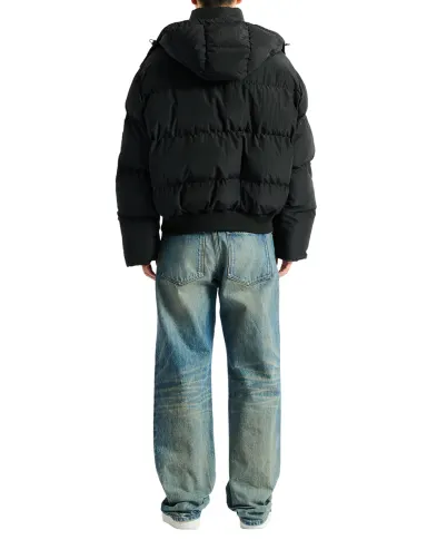 Balmain Пуховик с капюшоном - Артикул: HH1TP190XM28
