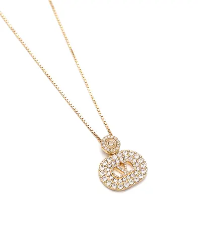Valentino Подвеска VLogo с кристаллами Swarovski - Артикул: 9W2J0CE3YCW