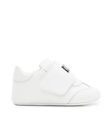 Dolce&Gabbana Дитячі кросівки з овечої шкіри - Артикул: DK0147-A1850