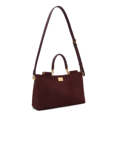 Dolce&Gabbana Сумка Vittoria из телячьей замши - Артикул: BB7896-A0775