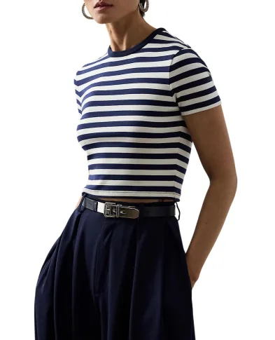 Ralph Lauren Collection Футболка Robbin в полоску - Артикул: 290P09830001