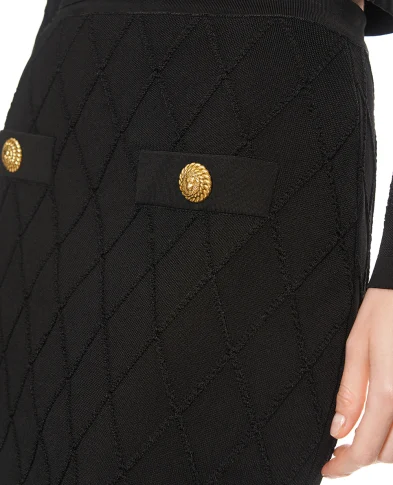 Balmain Спідниця - Артикул: HF1LB015KK20